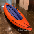 Alta qualidade por atacado de caiaques infláveis ​​de barcos de pesca entretenimento de esportes aquáticos de canoa para 3 pessoas